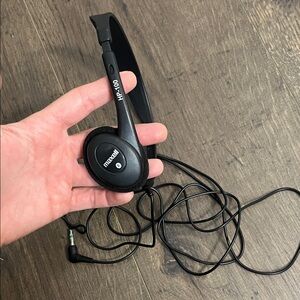 Kids Maxwell HP-100 Black Headphones